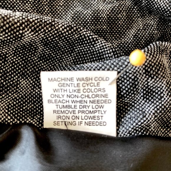 Notations Tan Black Leopard Print Open Front Waterfall Jacket Sz 2X Lined Padded - Picture 14 of 16